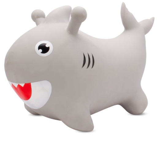 Джемпер резиновый детский SHARK BABY SHARK 62 см, серый, для прыжков с насосом