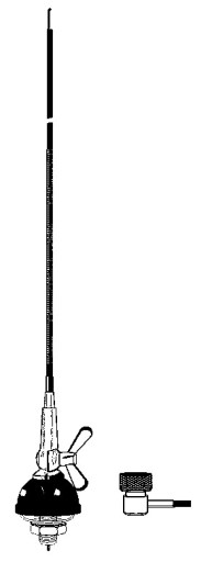 КРЕПЛЕНИЕ ИТАЛЬЯНСКОЙ CB АНТЕННЫ SIRTEL GAMMA И 125 СМ