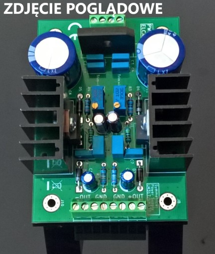 Печатная плата симметричного источника питания LM317 LM337 DIY