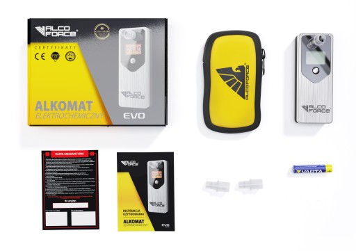 Калибровка электрохимического алкотестера AlcoForce EVO