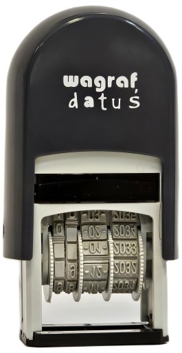 DATUŚ WAGRAF Штамп даты DATE SYSTEM цифровой ДД-ММ-ГГГГ