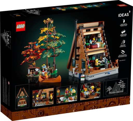 LEGO IDEAS 21338 Хижина А-образной формы