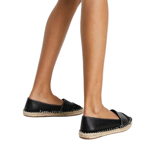 ASOS nowe czarne espadryle damskie 40 26 cm