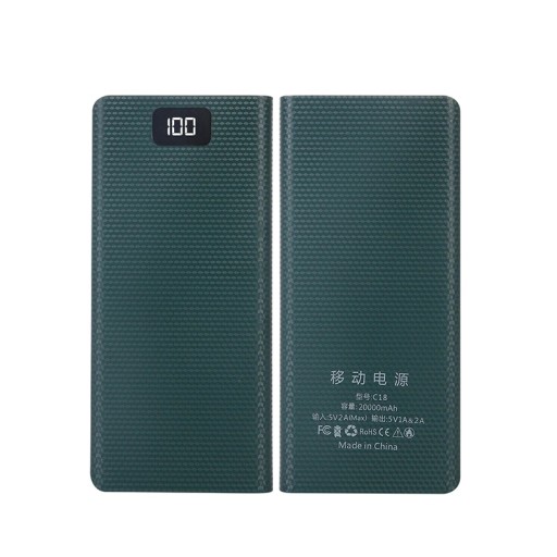 Корпус PowerBank 8 ячеек 18650 2xUSB USB C Micro