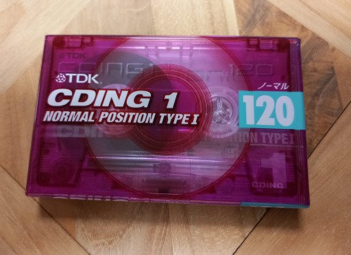 TDK CDING-1 120 Кассета