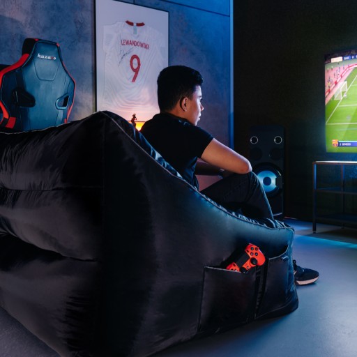 Игровой пуф FOR GAMERS XXL CHAIR Huzaro Winner 5.0 Black