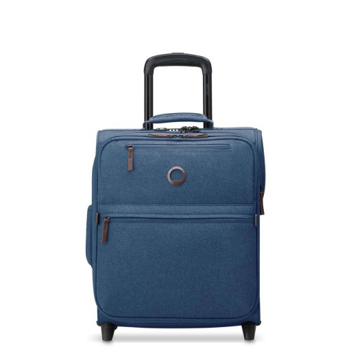 Delsey Maubert 2.0 Small Soft Cabin Suitcase 45 CM Blue