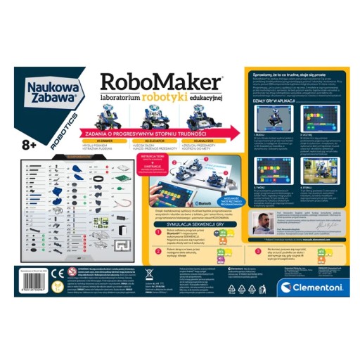 500987 СТАРТОВЫЙ НАБОР CLEMENTONI ROBOMAKER