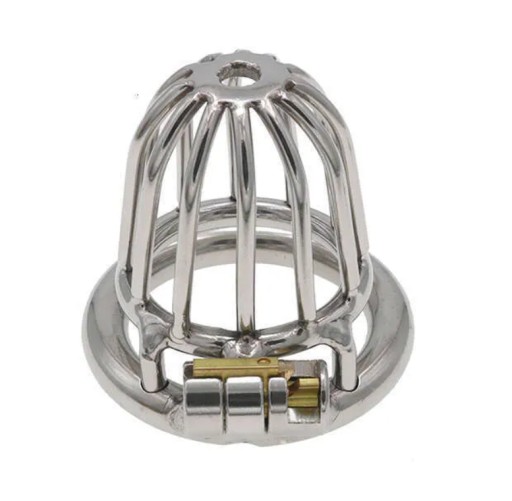 Стальная клетка для ремня добродетели для пениса клетки Chastita