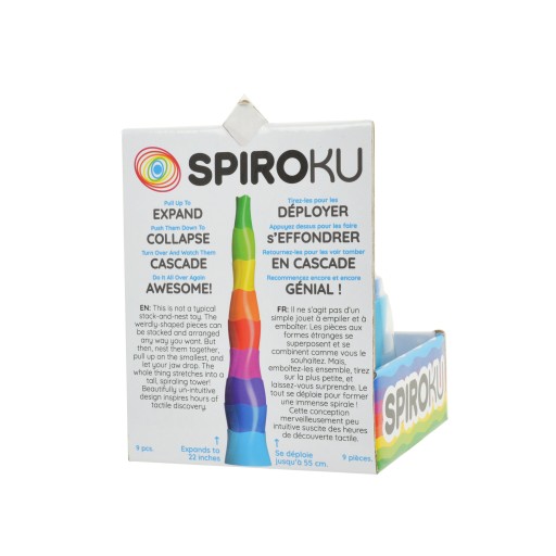 SPIROCU PYRAMID TOWER РАЗНОЦВЕТНЫЕ ИГРУШКИ ДЛЯ МОЗГА FAT