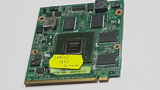 Видеокарта Lenovo Y530 9300GS 256 МБ 88 ГБ