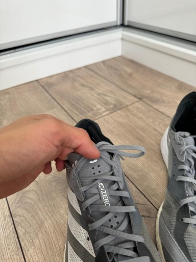 ADIDAS GV7071 ADIOS 7 BUTY BIEGANIE SZARE 43 1/3 27,5 CM