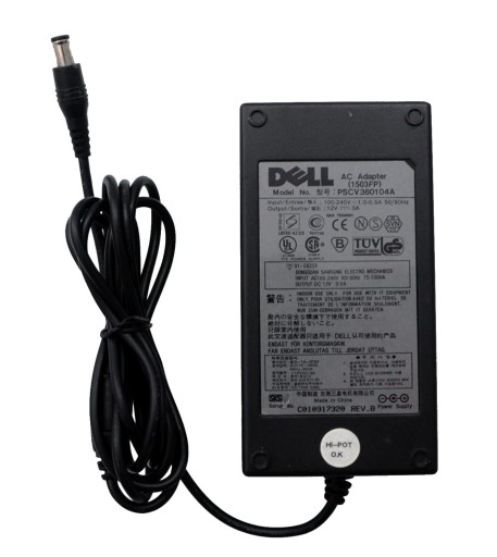 БЛОК ПИТАНИЯ DELL ДЛЯ ЖК-МОНИТОРА TFT NEEDLE 12V 3A FV