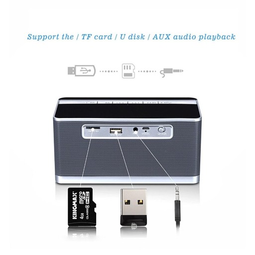 Портативная Hi-Fi Bluetooth-колонка с микрофоном MUSKY DY27