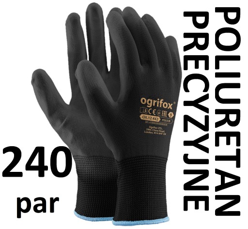 Rękawice Rękawiczki Robocze Poliuretan Manual x240