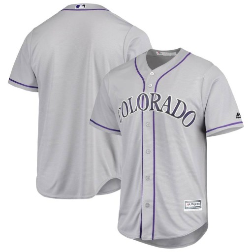Бейсбольная майка Colorado Rockies, кардиган, 3XL