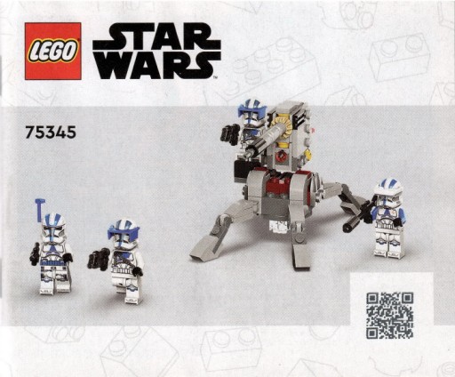 LEGO ИНСТРУКЦИЯ из набора 75345 (25г)