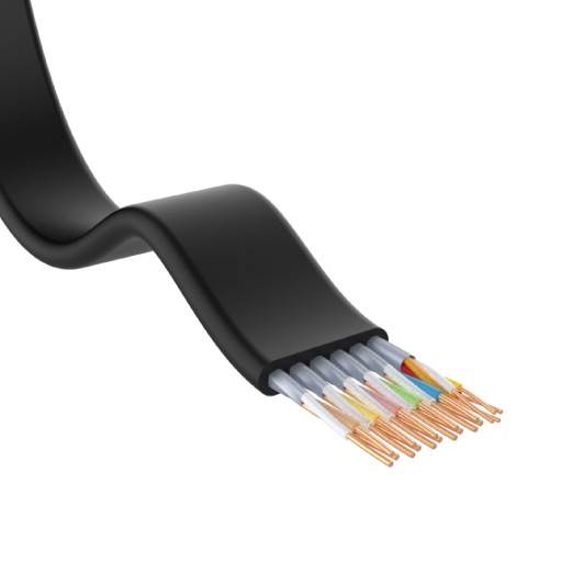 Плоский кабель HDMI 2,0 4K 60 Гц высокая скорость HDR 5M