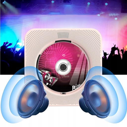 ПОРТАТИВНЫЙ LCD CD-ПЛЕЕР С BLUETOOTH И ПУЛЬТОМ ПУЛЬТА ДИСТАНЦИОННОГО УПРАВЛЕНИЯ