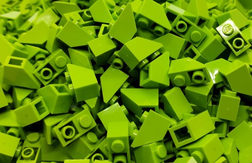 LEGO 3665 Наклон Перевернутый лайм 20 шт. НОВЫЙ