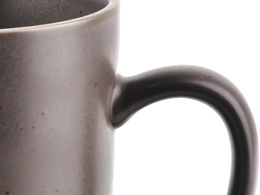 DUŻY Kubek do KAWY HERBATY 400ml - LOTTA MAT BROWN