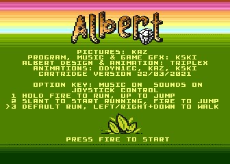 Альберт — Atari XL/XE вер. полковник Картридж, НОВЫЙ!