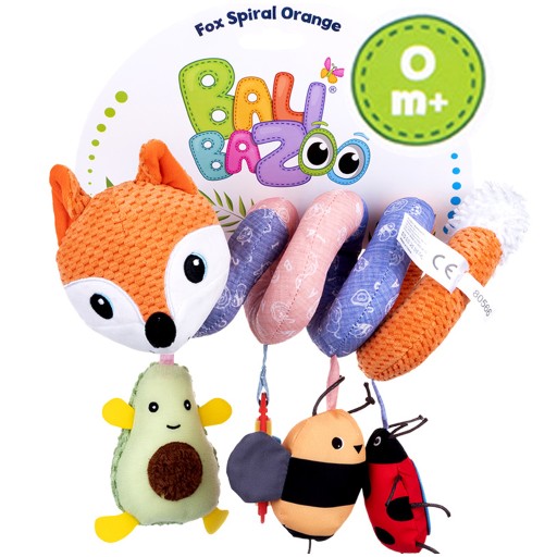 СЕНСОРНЫЙ КУЛОН BALIBAZOO SPIRAL FOX