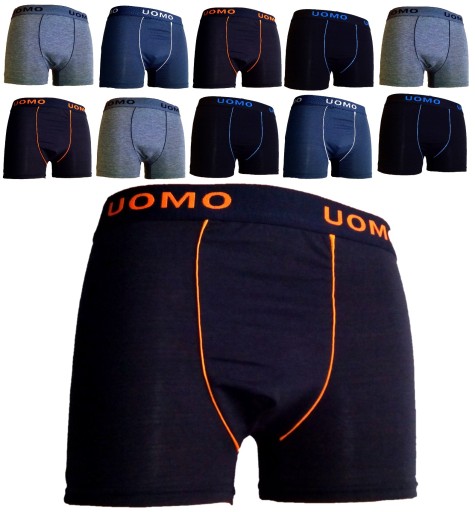 НАБОР БОКСЕРОВ UOMO ХЛОПОК XXL/XXXL, 10 шт.