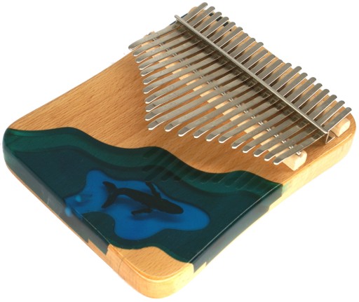 ДЕРЕВЯННАЯ КАЛИМБА 21 ТОННА - ZANZA, MBIRA NO.40
