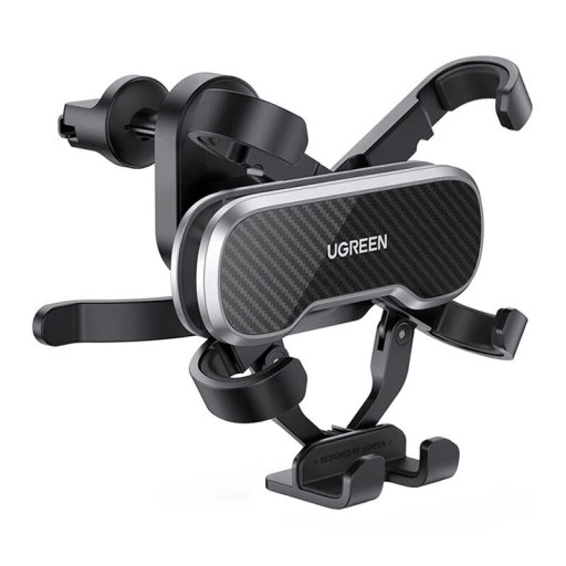 UGREEN UCHWYT DO KRATKI NA TELEFON + ŁADOWARKA DO ZAPALNICZKI USB / USB C