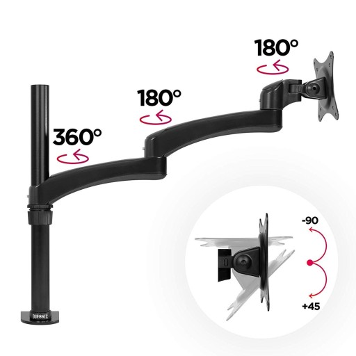 Duronic DM451X3 Настольный держатель для монитора 13 кг