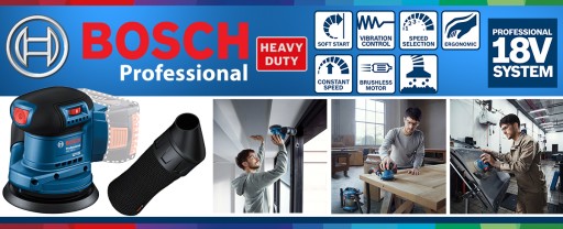 ЭКСЦЕНТРИЧЕСКАЯ КАЧЕСТВЕННАЯ ШЛИФОВАЛЬНАЯ МАШИНА BOSCH GEX 185-LI 18V аккумулятор + БЕСПЛАТНО!!!