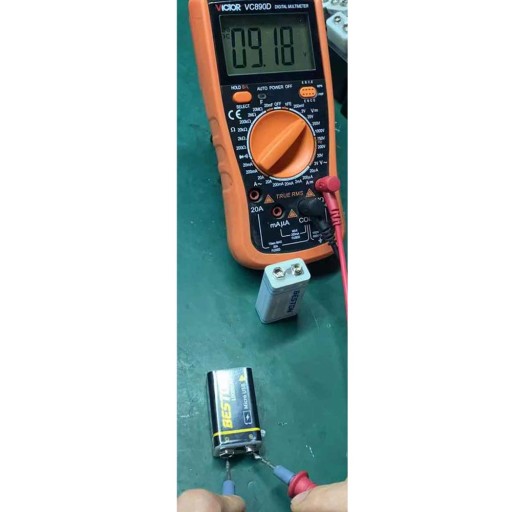 Аккумулятор microUSB 9 В, 1000 мАч 6F22 6LR61 522 E-BLOCK R9 + кабель питания