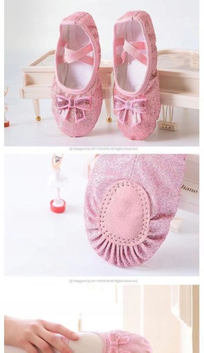 ДЕТСКИЕ БАЛЕТКИ ДЛЯ РИТМИЧЕСКОГО ТАНЦА 23-38