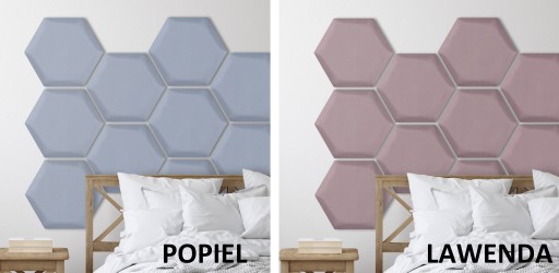 ШЕСТИГРАННЫЕ МЯГКИЕ ПАНЕЛИ 30X26 СОТОВЫЕ