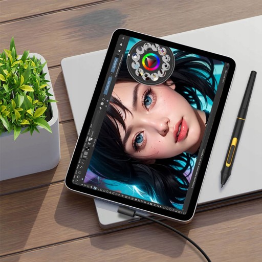 BOSTO BT-101C Szary Profesjonalny Tablet graficzny z piórem do komputera