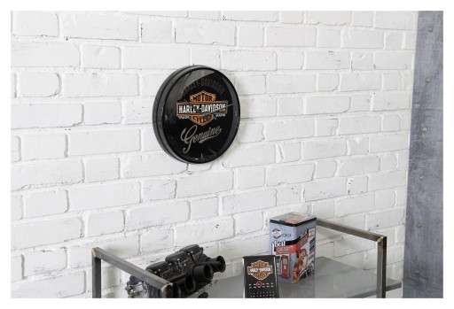 Оригинальные мотоциклетные часы Harley Davidson в подарок