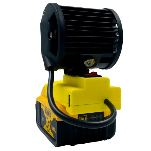 РАБОЧАЯ ЛАМПА ДЛЯ DEWALT + USB ГАЛОГЕННАЯ 18 В МАКС.