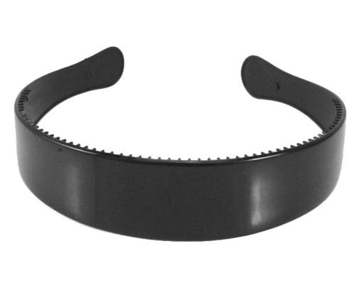 Hair Band Black Classic Wide 3 см