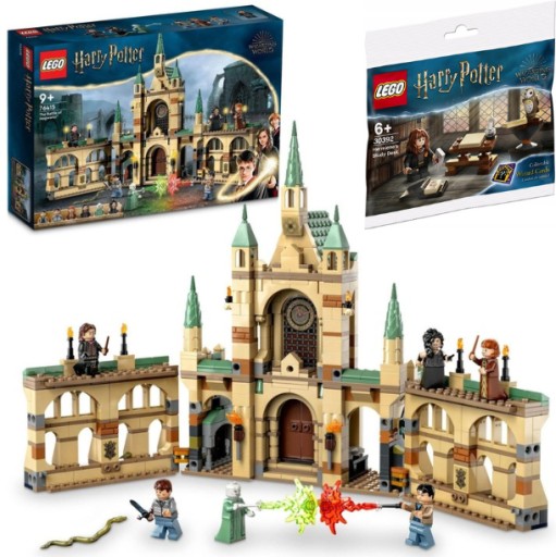 НАБОР LEGO «ГАРРИ ПОТТЕР БИТВА ЗА ХОГВАРТС» 76415 НОВЫЙ + LEGO 30392 ПОДАРОК