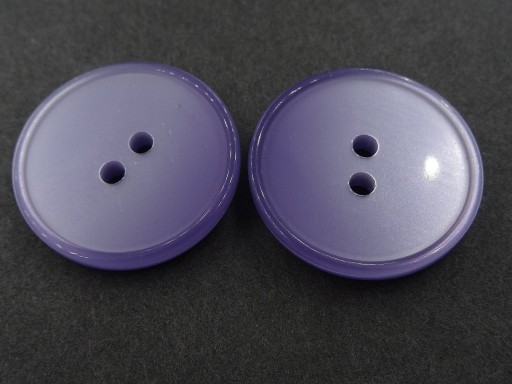 22mm Guziki ozdobne 1 sztuka kolor FIOLETOWY / SREBRNY K742 15015