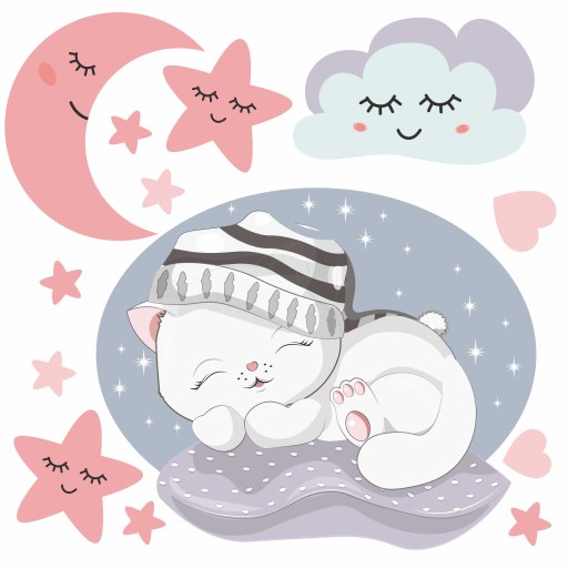 НАСТЕННЫЕ НАКЛЕЙКИ SEN SWEET DREAM 50x100 см SN2