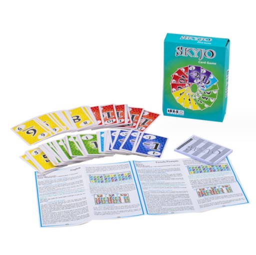 КАРТОЧНЫЕ ИГРОВЫЕ КАРТЫ SKYJO, СЕМЕЙНЫЕ, СОЦИАЛЬНЫЕ, ВЕЧЕРИНОЧНЫЕ, СТРАТЕГИЧЕСКИЕ ИГРОВЫЕ КАРТЫ