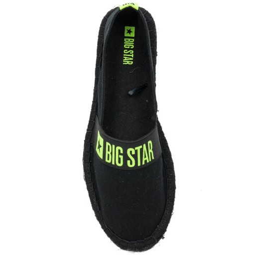 Espadryle półbuty Big Star HH274473 czarne r.37