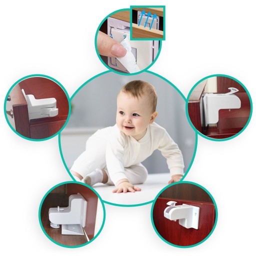 Магнитный замок для шкафов Ricokids 798000 4 шт.