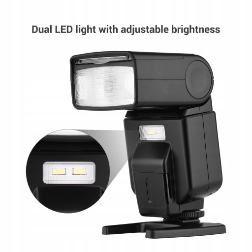 Uniwersalna lampa błyskowa Speedlite GN40 Regulow