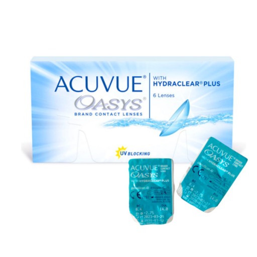 Acuvue Oasys 6 шт мощность +3.00 БК 8.4