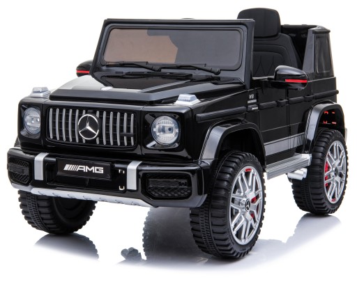 Автомобиль Mercedes G63 аккумуляторный, оригинал, 2 двигателя, радиоEVA кожа, детский