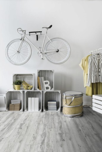LVT SPC Виниловые панели Gerflor Дуб пекан белый
