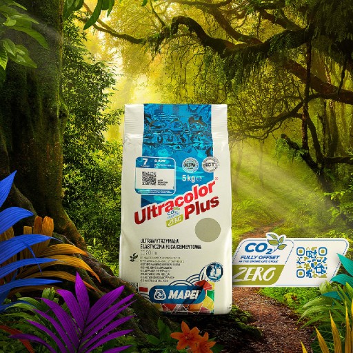 MAPEI Ultracolor Plus 2 кг цементная затирка 176 Зеленый Серый